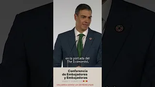 Sánchez: España pasó de &quot;toro herido&quot; a &quot;pata negra ibérico&quot;