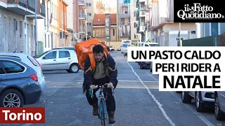 &quot;Cambia il mondo, ma lo sfruttamento rimane&quot;. A Torino i circoli Arci ospitano i rider a Natale