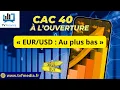 Jean-Louis Cussac : « EUR/USD : Au plus bas »