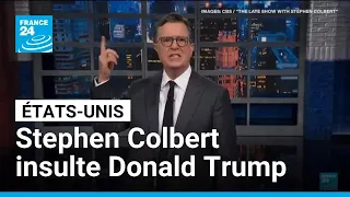 &quot;Allez vous faire f… ! &quot; L’animateur américain Stephen Colbert insulte Donald Trump