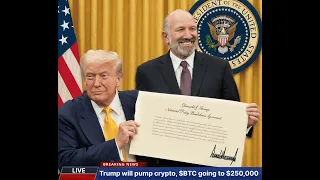BITCOIN Trump&#39;s secret #Bitcoin strategy 👉 la diferencia entre con barba y sin barba 👉 #btc #btcusd #crypto