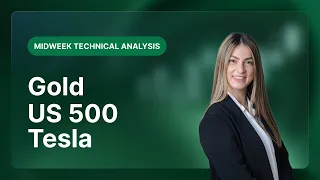 S&P500 INDEX Technical Analysis on Gold, US 500, Tesla