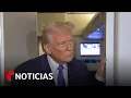 Así responde Trump ante cuestionamientos sobre una posible recesión | Noticias Telemundo