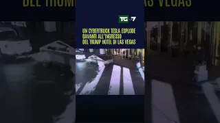 TR HOTEL Un #Cybertruck #Tesla esplode davanti all’ingresso del Trump hotel di Las Vegas