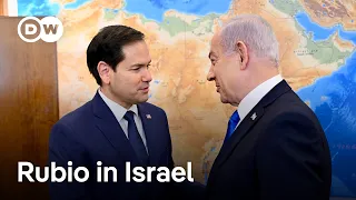 Rubio begins tour of Middle East in Israel: What to expect | DW News