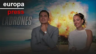 Álex González y Silvia Alonso explican que &#39;Ladrones&#39; es una serie &quot;para toda la familia&quot;