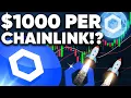 $1000 Chainlink!? Here Is Exactly Why It Will Happen!