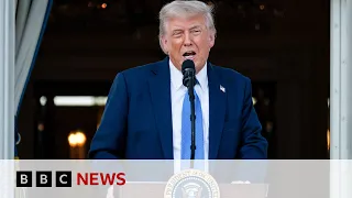 Trump signs ban on travel to US by nationals from 12 countries | BBC News