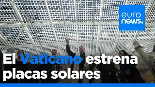 El Vaticano inaugura un tejado fotovoltaico como parte del compromiso del Papa de apostar por la…