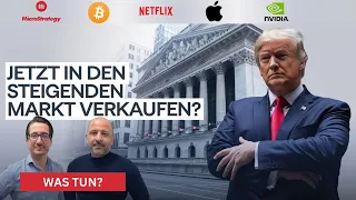 BITCOIN Jetzt in den steigenden Markt verkaufen? Netflix, Apple, Bitcoin, Microstrategy, Nvidia im Check