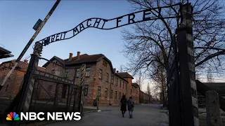 Auschwitz survivors return to mark 80th anniversary of camp’s liberation