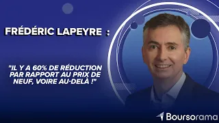 Frédéric Lapeyre (Interenchères) : &quot;Malgré la bataille des enchères, on constate 60% de réd...