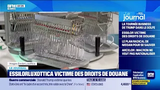ESSILORLUXOTTICA Le groupe franco-italien Essilorluxottica, victime des droits de douane de Donald Trump