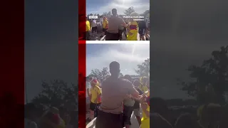 COPA HLD. Fans climbed into ventilation shafts to get into the Copa America final. #BBCNews #Miami