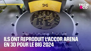 3 D SYS CORP. DL-.001 Ils ont reproduit l&#39;Accor Arena en 3D pour le BIG 2024