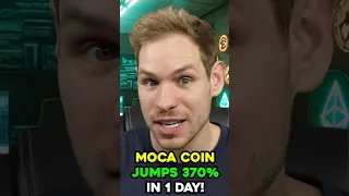 Moca Coin Jumps 370% in 1 Day! Will it Go Higher? #shorts