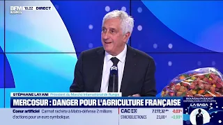 Stéphane Layani (Rungis) : &quot;Le Mercosur est un mauvais accord&quot;