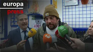 La emoción desborda a Chipiona con 56 millones de euros del 40.014, segundo premio del Sorteo