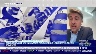 CARBIOS Emmanuel Ladent (Carbios): Carbios dévoile une innovation majeure pour le biorecyclage du polyester