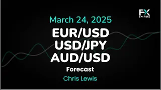 AUD/USD EUR/USD, USD/JPY, AUD/USD Price Forecast Today: Euro, Yen, Dollar Technical Analysis (March 24)