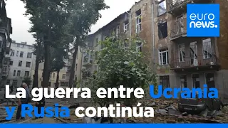Rusia lanza 280 drones y misiles contra Ucrania en ataques nocturnos