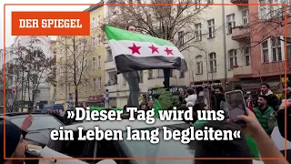 Assad-Sturz: Exil-Syrer feiern in Deutschland | DER SPIEGEL