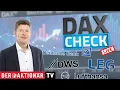 LEG IMMOBILIEN SE NA O.N. - DAX-Check LIVE: Dt. Bank, Telekom, DWS, Fresenius, LEG Immobilien, Lufthansa, SAF Holland, Symrise