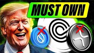 Trump&#39;s 3 NEW Favorite Altcoins! Not SUI or XRP