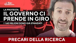 Precari Cnr: &quot;Il governo fa il gioco delle 3 carte. I 160 milioni per la ricerca già stanziati&quot;