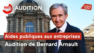LVMH Aides publiques aux entreprises : audition de Bernard Arnault