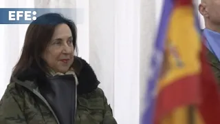 La ministra española de Defensa asegura en Líbano que no se puede aceptar un escenario en el que no