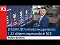 El EUR/USD intenta recuperar los 1,22 dólares esperando al BCE | Forex Review