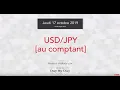 Achat du dollar USD/JPY (au comptant) : Idée de trading 17.10.2019