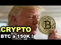 BITCOIN À 150K : LA PROPHÉTIE DE DONALD TRUMP !  ACTUS CRYPTO 11/12