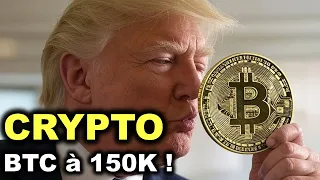 BITCOIN BITCOIN À 150K : LA PROPHÉTIE DE DONALD TRUMP !  ACTUS CRYPTO 11/12