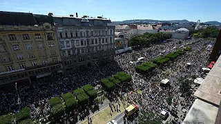 Rund 100.000 Menschen demonstrierten beim Budapest Pride und trotzten dem Regierungsverbot