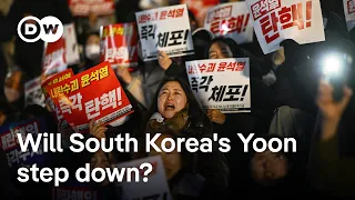 South Korea update: Protesters demand demise of President Yoon | DW News