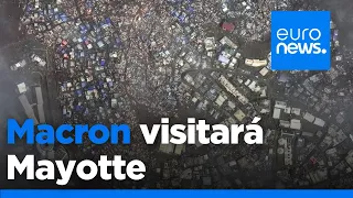 Emmanuel Macron visitará Mayotte en los próximos días tras el paso del ciclón Chido