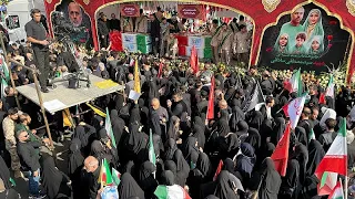 Iran holds state funeral for military leaders and nuclear scientists killed in Israel conflict