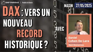 DAX40 PERF INDEX Le DAX vers un nouveau SOMMET HISTORIQUE ? - 100 % Marchés