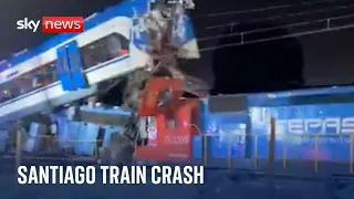 COPPER Watch live: Train carrying copper crashed head on with passenger train in Santiago, Chile