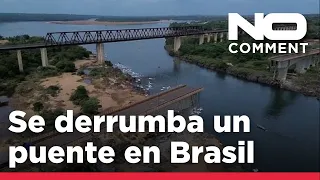 El derrumbe de un puente en Brasil deja al menos 2 muertos y una docena de desaparecidos