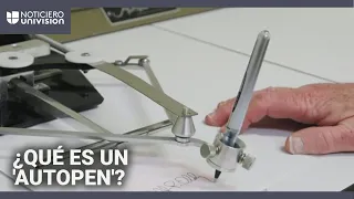 JOE ¿Qué es y cómo funciona un &#39;autopen&#39;, el bolígrafo por el que Trump ordenó investigar a Joe Biden?