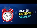 Tout le monde devrait utiliser ces unités de temps !