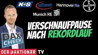 BAYER AG NA O.N. DAX-Check LIVE: Bayer, Hannover Rück, Hochtief, Infineon, K+S, Munich Re, Rheinmetall