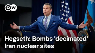 Why the Pentagon&#39;s claim that US strikes &#39;obliterated&#39; Iran’s nuclear sites is under fire | DW News