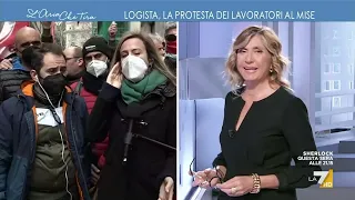 LOGISTA Logista, la protesta dei lavoratori al MISE