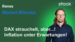 THE MARKET LIMITED Renes Market Minutes - Gute Inflationsdaten, aber warum diese Reaktion am Markt?