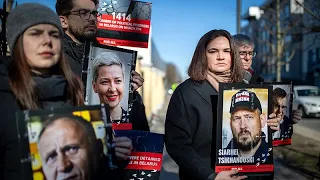 Exclusive: Belarus releases political prisoners, including opposition leader Siarhei Tsikhanouski