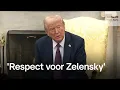 Trump: "Geloof niet dat ik Zelensky een dictator heb genoemd"